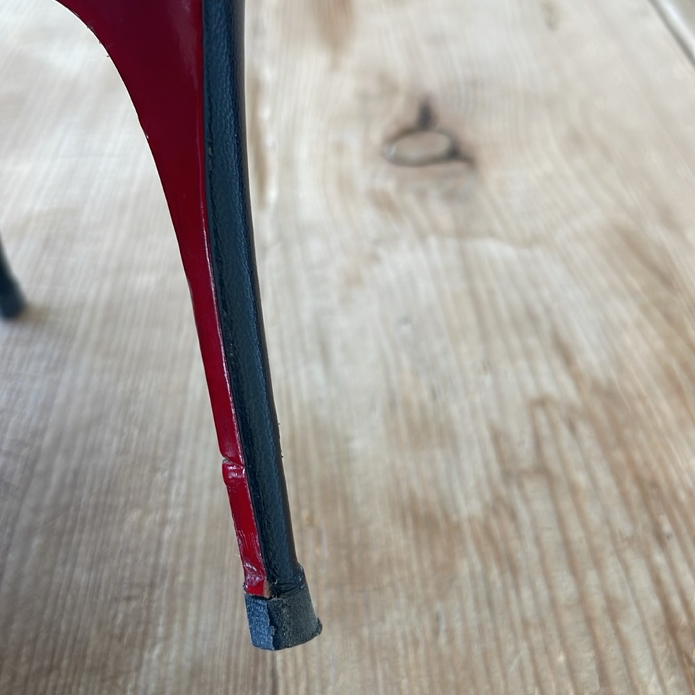 Louboutin Black Stiletto Heels - Picture 9 of 9